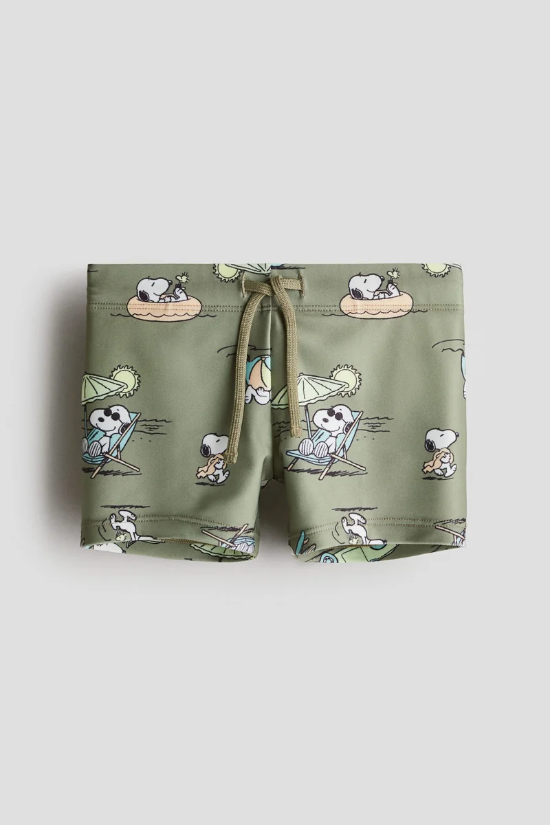 H&M Printed swimming trunks