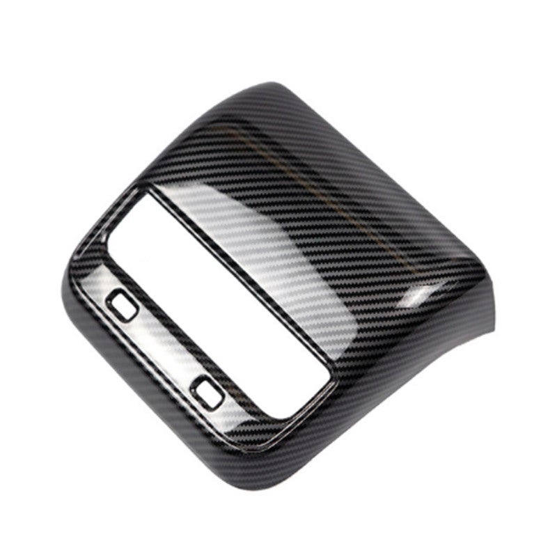 Rear Air Vent Frame Cover Carbon Fiber Replacement for Tesla Model Y - Image 1