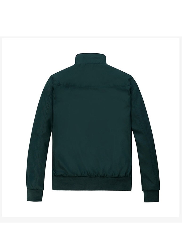 Generic - Spring Autumn Business Style Slim Jacket Green EU Size - Image 1