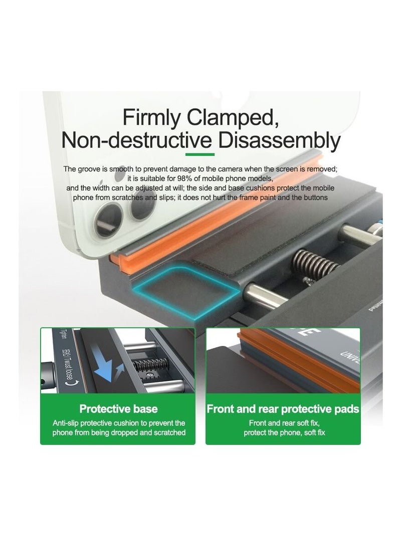 Sunshine RELIFE RL-601S Plus 2 in 1 Universal Mobile Phone Heating Free Screen Removal Separation Removal Mobile Phone Back Cover Clamp - Image 2