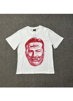 New 2024 CORTEIZ Print Cotton Tee Cool Casual Mens White