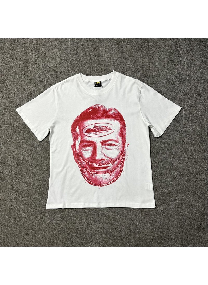 Generic - New 2024 CORTEIZ Print Cotton Tee Cool Casual Mens White - Image 1