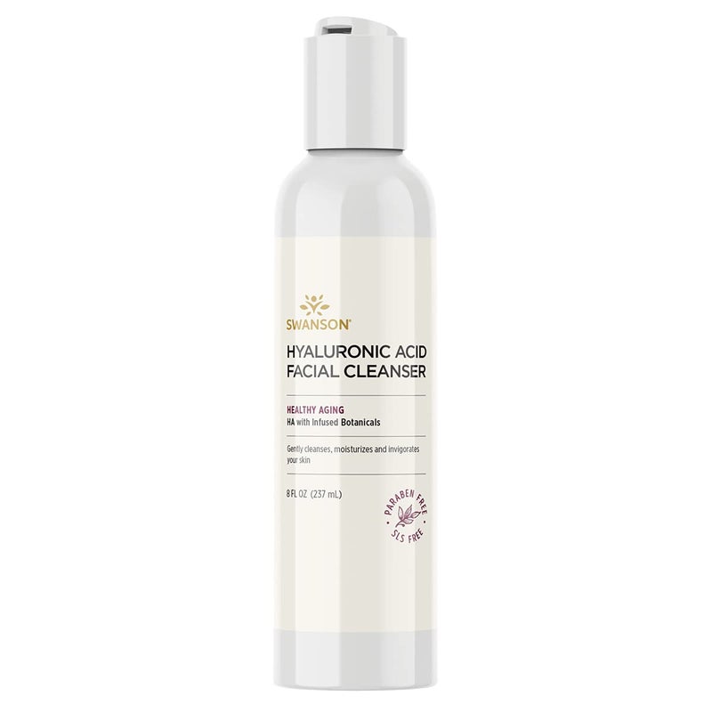 Swanson Hyaluronic Acid Facial Cleanser 8 fl Ounce (237 ml) Liquid