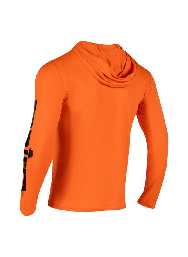 FONIRRA 3 Pack Construction Work Shirts for Men High Visibility Safety Long Sleeve T Shirt Sun Protection Hoodie UPF 50+ Quick Dry Hooded(YOBL,L) - Image 3
