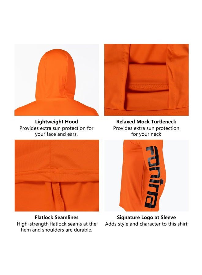 FONIRRA 3 Pack Construction Work Shirts for Men High Visibility Safety Long Sleeve T Shirt Sun Protection Hoodie UPF 50+ Quick Dry Hooded(YOBL,L) - Image 5