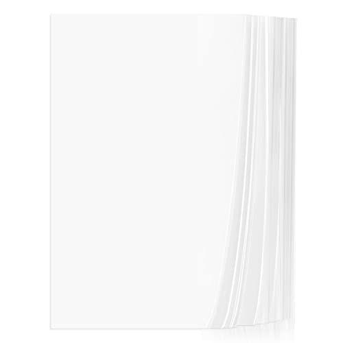cridoz Vellum Paper, Cridoz 115GSM Transparent Vellum 8.5 x 11 Translucent Clear Printable Tracing Paper for Printing Invitation Cards - Image 1