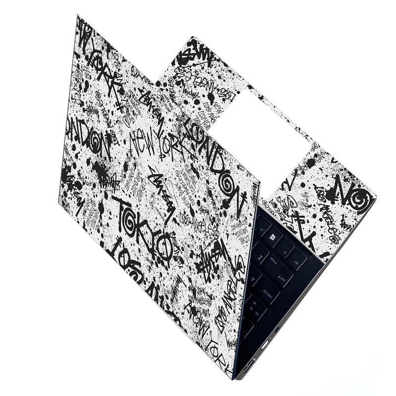 BAEYE Full Laptop Skin Stickers HD Quality Sticker for Laptops Upto 15.6" (Dustproof|Waterproof|Scratchproof|Reusable) - BE Places FL - Image 1