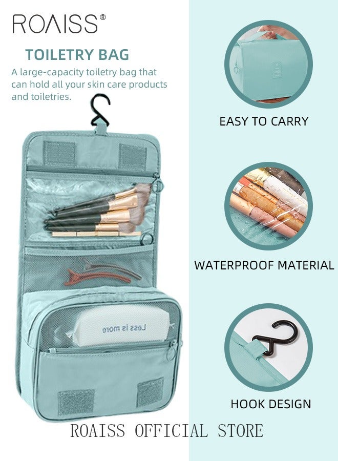 roaiss 10 PCS Compression Packing Cubes for Men and Women Lightweight Travel Luggage Organizer for Clothes Shoes Toiletries or Accessories Large Capacity Moisture Proof Storage Bags for Carry on Suitcases - Image 3