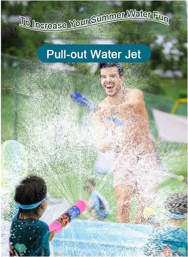 2Pcs 55CM Water Blasters Water Guns Water Soaker Water Cannon Summer Swimming Pool Toys Beach Sand Water Sport Fight Game for Kids  - Image 1
