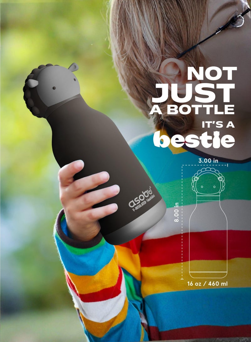 asobu Black Sheep with Brush Bestie Bottle - Image 3