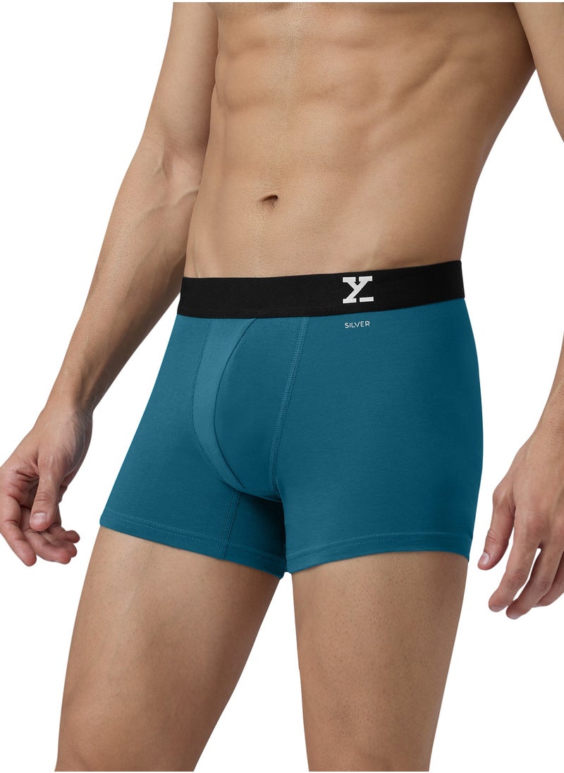 XYXX Pack of 3 Aero Anti-bacterial Odour-free cotton Solid Men Trunk  - Image 5