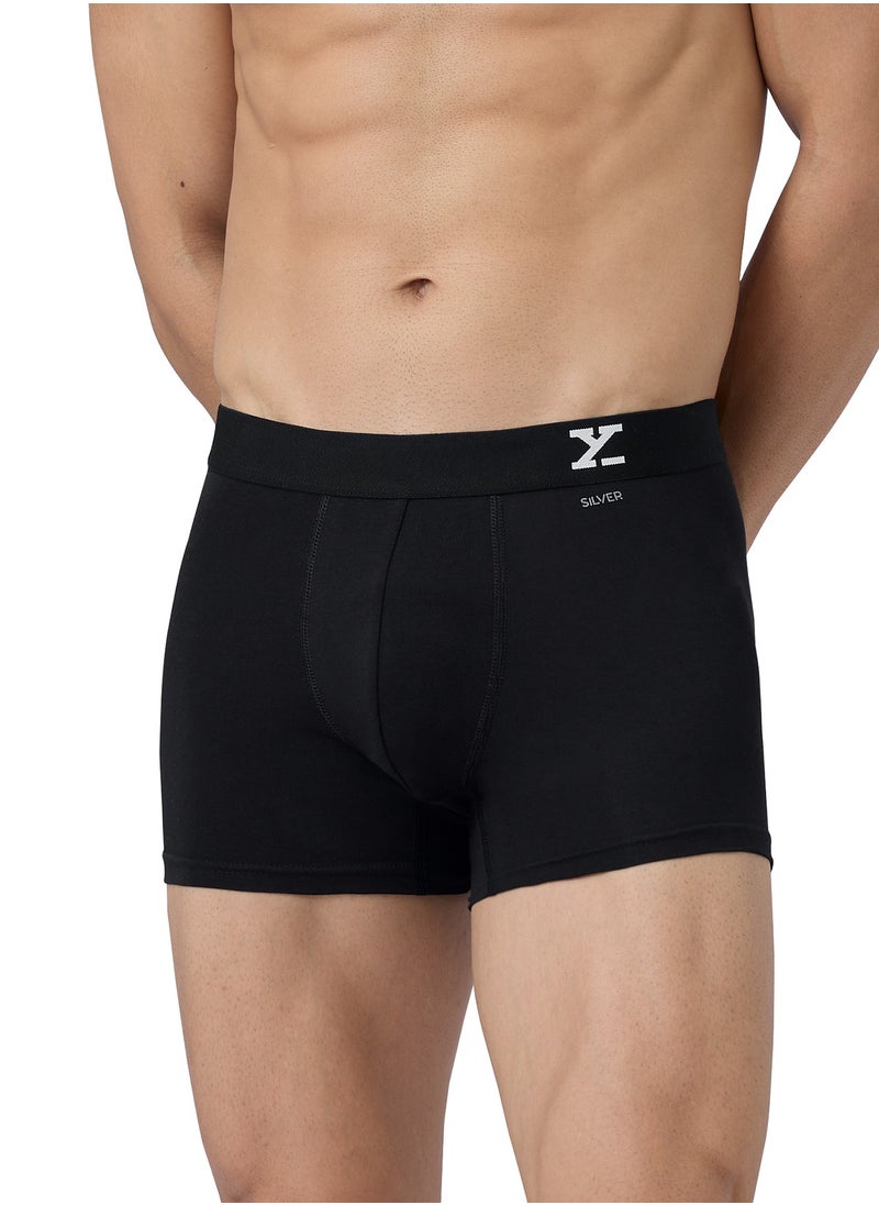 XYXX Pack of 3 Aero Anti-bacterial Odour-free cotton Solid Men Trunk  - Image 4