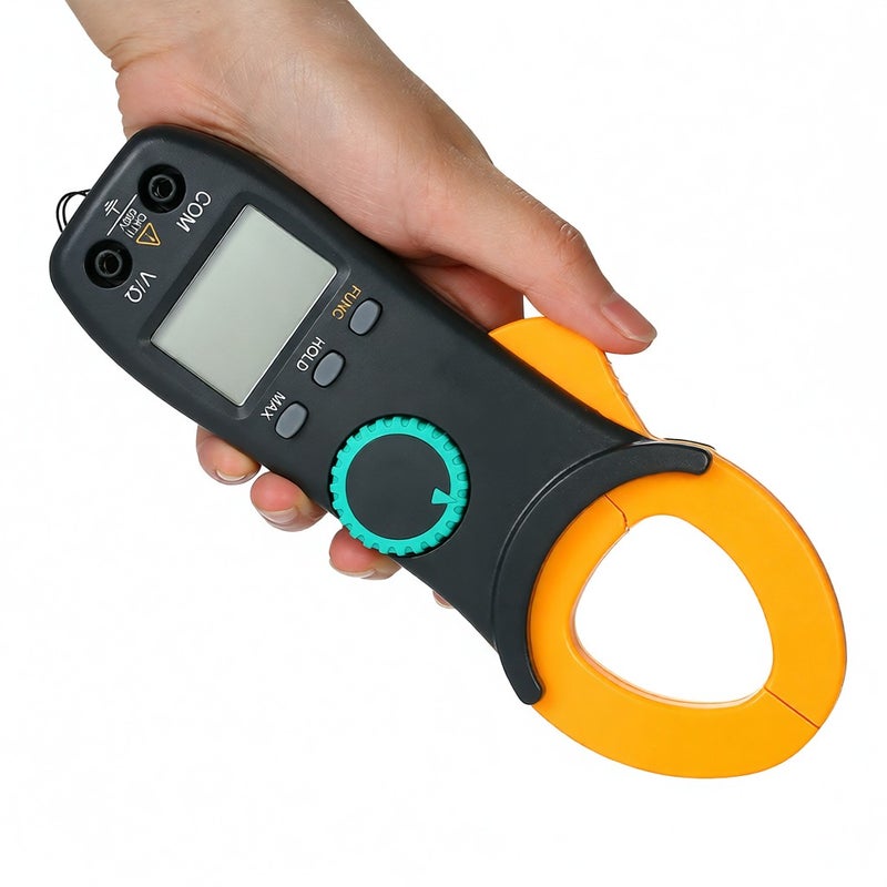 NJTY Digital Clamp Meter 2000 Counts Auto Range Multimeter with NCV Test AC/DC Voltage AC Current Portable Handheld Multimeter LCD Diaplay Measuring Resistance Continuity Diode - Image 4