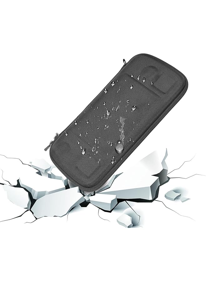 إكسفور جراب لحمل جهاز الألعاب المحمول Asus Rog Ally جراب حمل لجهاز الألعاب المحمول Asus Rog Ally مقاوم للصدمات ومقاوم للتآكل جراب حمل صلب يناسب قاعدة الجهاز المحمول باللون الأسود - Image 5