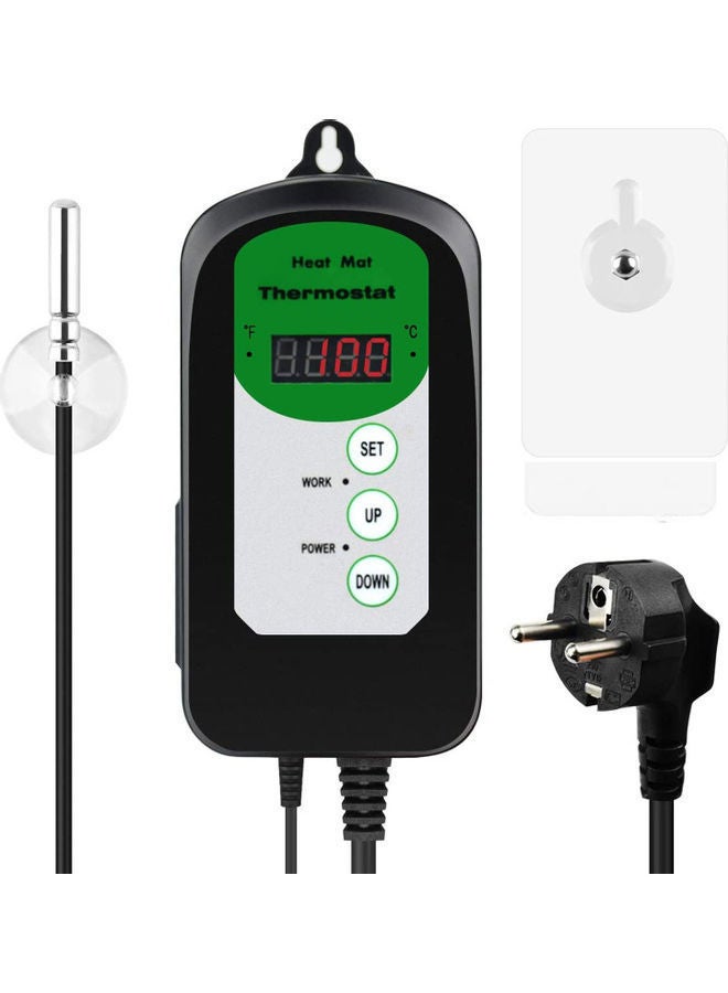 NIBEMINENT Digital Temperature Controller Sensor Thermostat Multicolour - Image 1