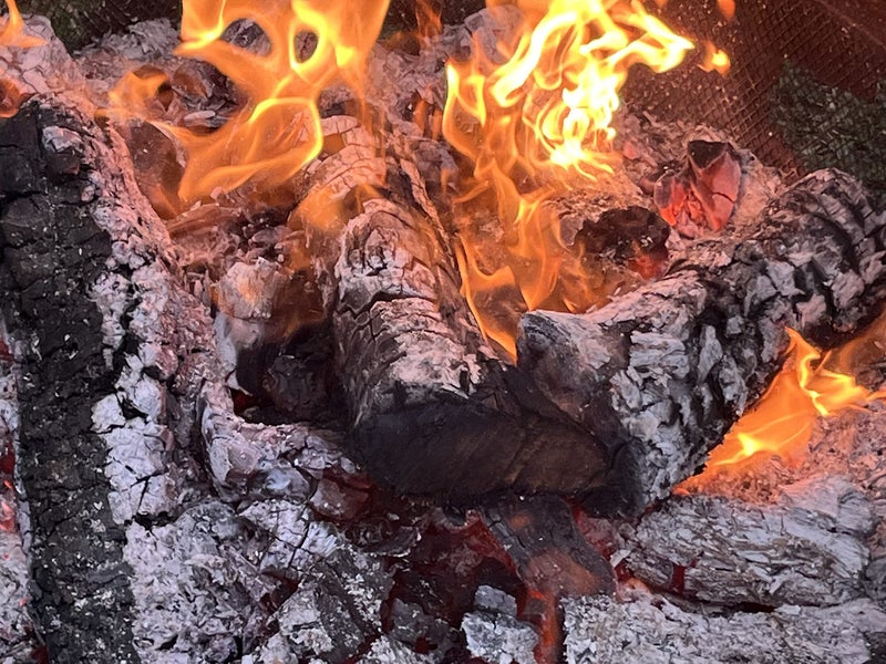 Tiger Lily Burns Fire Co Mesquite Firewood for Smoking - 100% Natural Cooking Wood Chunks for Camping, Smokers, BBQ, Pizza Ovens, Stoves, Fire Pit, Fireplace & Grilling - 10 Lb - Image 3