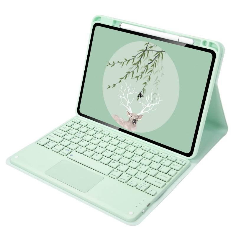 DGG حافظة آيباد متوافقة مع عدة موديلات آيباد مع حامل قلم باللون بنفسجي باللون البنفسجي iPad - Image 2