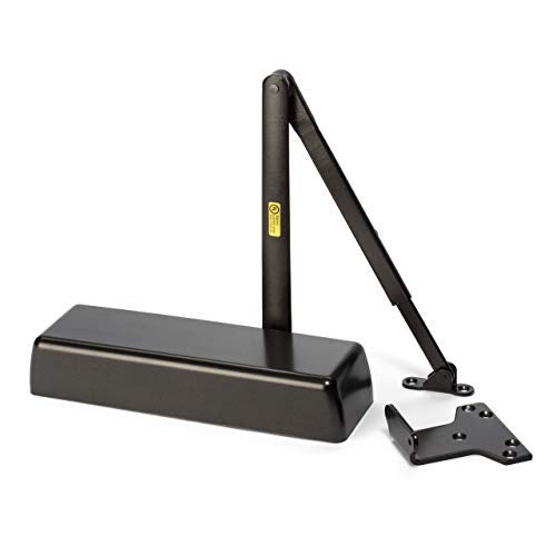 Dynasty Hardware Door Closer, Grade 1 Heavy Duty Commercial Hydraulic Closer, Self-Closing, Adjustable Spring Size 1-6, ADA Compliant, Surface Mount, Sprayed Duronotic Bronze, Series 4401 - Image 3
