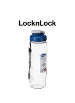 LOCK & LOCK LocknLock Blue Bis Free 700ml Sports Handy Bottle - Shatter-Proof, Easy Grip, and Portable with Sport Strap  - Image 1