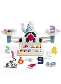 M MIAOYAN Children's balancing math games, parent-child interactive toys, preschool math games for children over 3 years old, Montessori STEM toys for girls aged 3 and up, gifts for boys  - Image 1