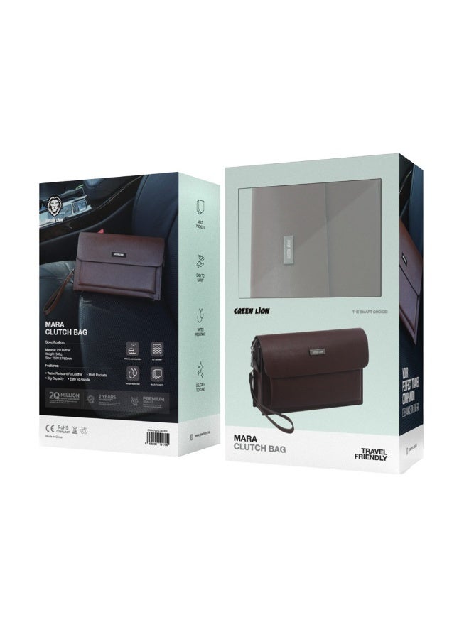 Green Lion Mara Clutch Bag - Image 1