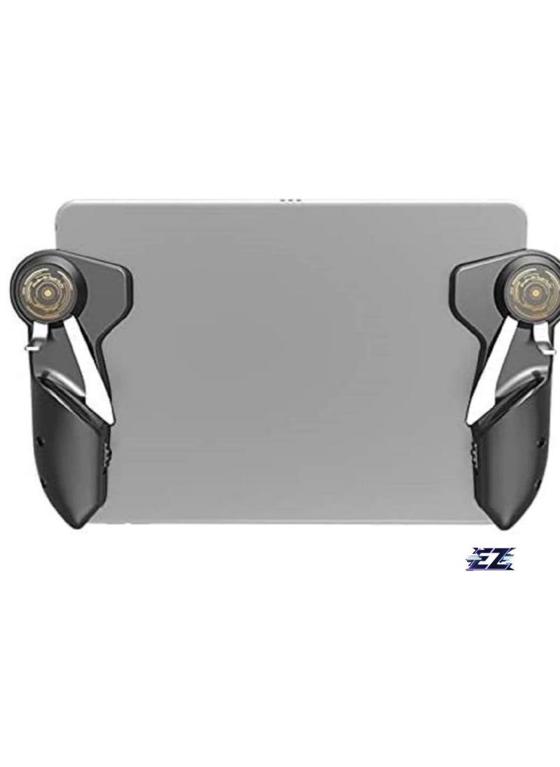 ELTRAZONE Mobile PUBG Game Controller – Six-Finger Game Joystick Handle with L1R1 Shooter Trigger for iPad & Tablet  - Image 2