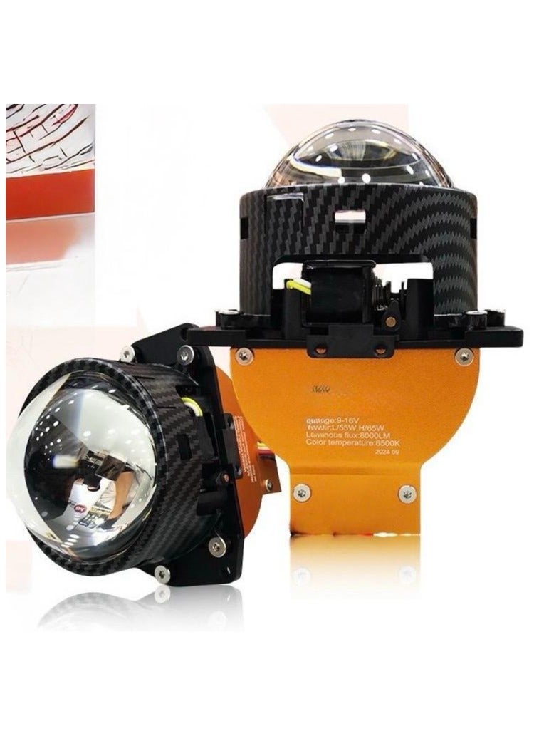 SHEZA STAR RX-12 LED Lens, 8000LM, 52W/60W, 6500K Colour Temperature, Energy Efficient Projector
