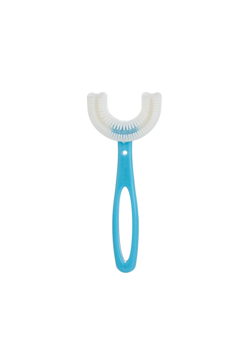 Generic Kids U-Shaped Manual Toothbrush for Ages 2-12 
