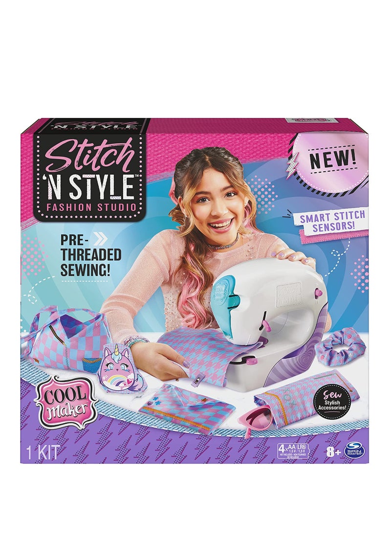 SPIN MASTER ماكينة الخياطة Cool Maker Stitch &#39;N Style Fashion Studio  - Image 1