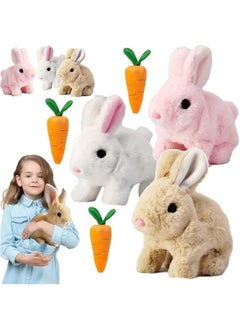 Wollerahorizons Bunny, 2025 New Wollera Horizons Bundy - My Realistic Bunny Toy, Wollera Bunny, Interactive Bunny Jumping and Shaking Ears (3PCS)