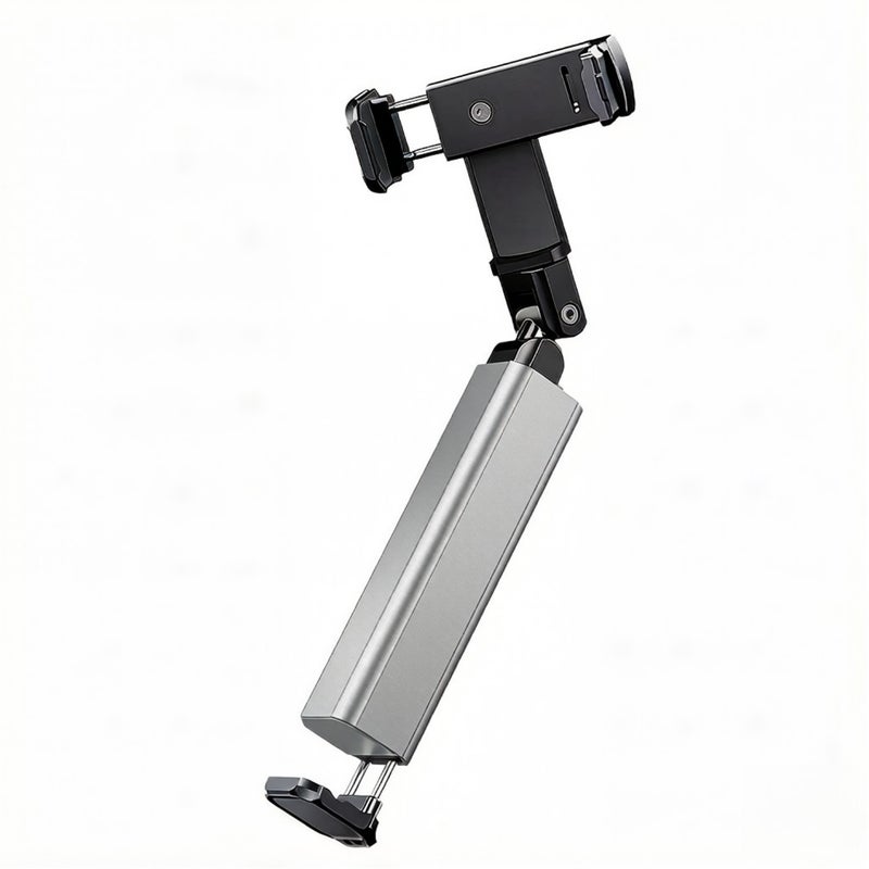 Universal Phone Holder 12.2 X 3 X 3 Cm Ultra-Compact Design - Secure Grip 30mm Max Width Portable Phone Stand for Travelers, Content Creators and Home Users - Image 1