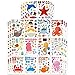 Aowplc 42 Pcs Ocean Animals MakeaFace Sticker Sheets for Kids 14 Sea Creature Designs for Party Favors Classroom Activities Arts Crafts - Image 3