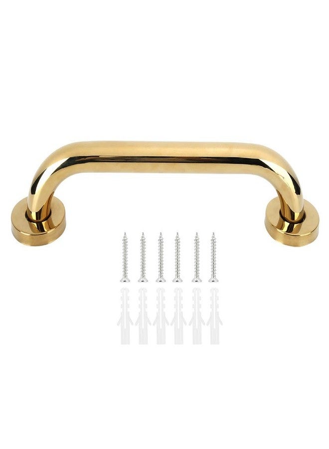 SelWatty 12 inch Shower Grab Bar, Grab Bars for Bathtubs and Showers, Gold Stainless Steel Grab Bar Shower Handle Safety Support Assist Handle for Seniors - Image 3