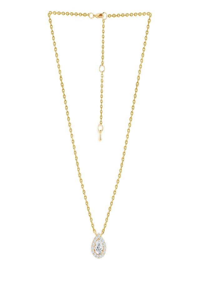 مينوتيا قلادة مينوتيا المطلية بالذهب والمصنوعة يدوياً للنساء والفتيات (MNT341_G) - Image 3