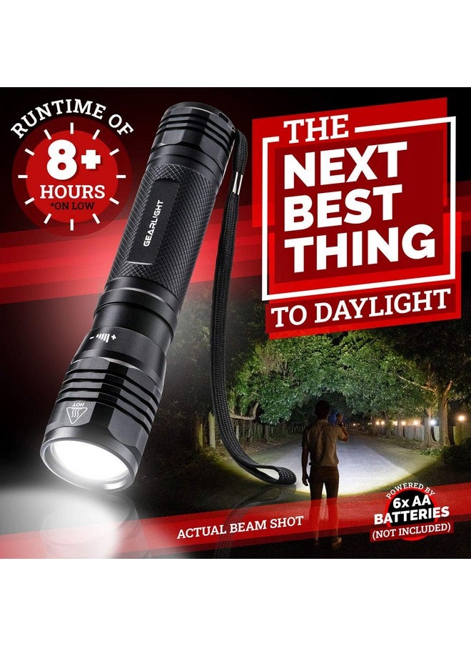 GearLight GearLight S2500 LED Flashlight - Extremely Bright, Powerful Tactical Flashlights with High Lumens for Camping, Emergency & Everyday Use  - Image 5
