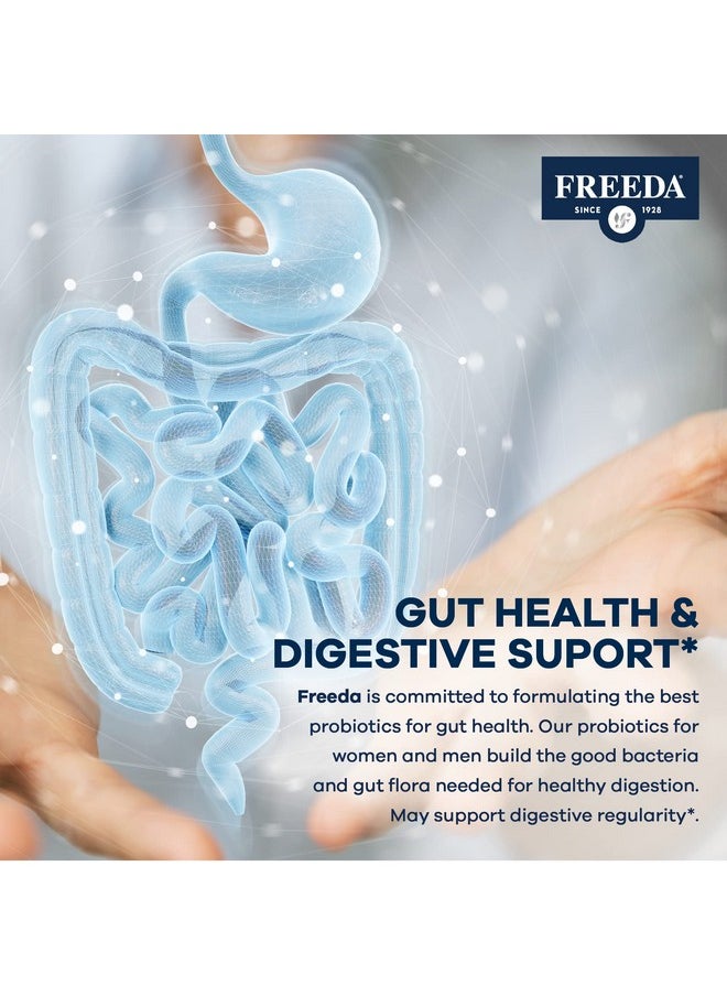 Freeda Acidophilus Probiotic 1 Billion Cfu Lactobacillus Acidophilus Probiotics For Women & Men Women'S Probiotics For Digestive Health Gut Health Supplements For Women & Men (250 Capsules)  - Image 5