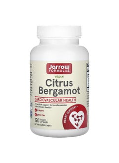 jarrow formulas Jarrow Formulas, Vegan Citrus Bergamot, 500 mg, 120 Veggie Capsules  - Image 1