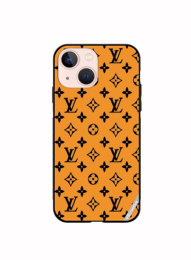 VR CREATIVE Protective Case Cover For Apple iPhone 13 Cute Louis Vuitton Design Multicolour - Image 1
