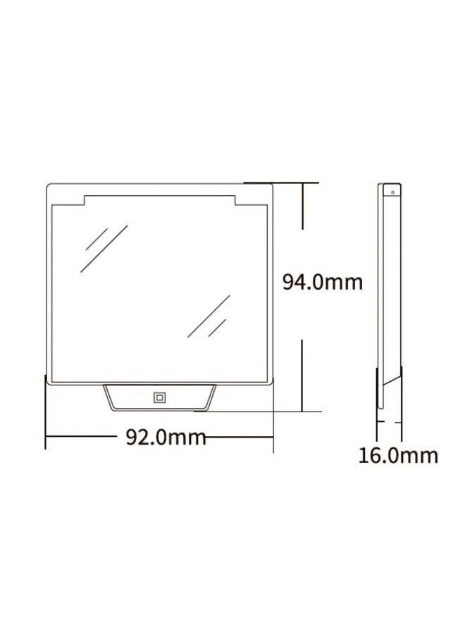 Bluefield Break Glass Cover Plastic  - Image 2