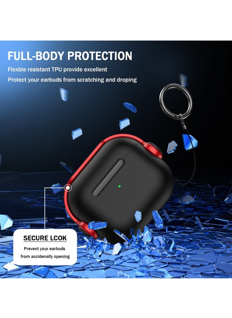 Generic - AirPods 3 Protective Case with Secure Lock, Durable Cover for 2021 Apple AirPods 3rd Gen, Perfect for Music Lovers - Image 1