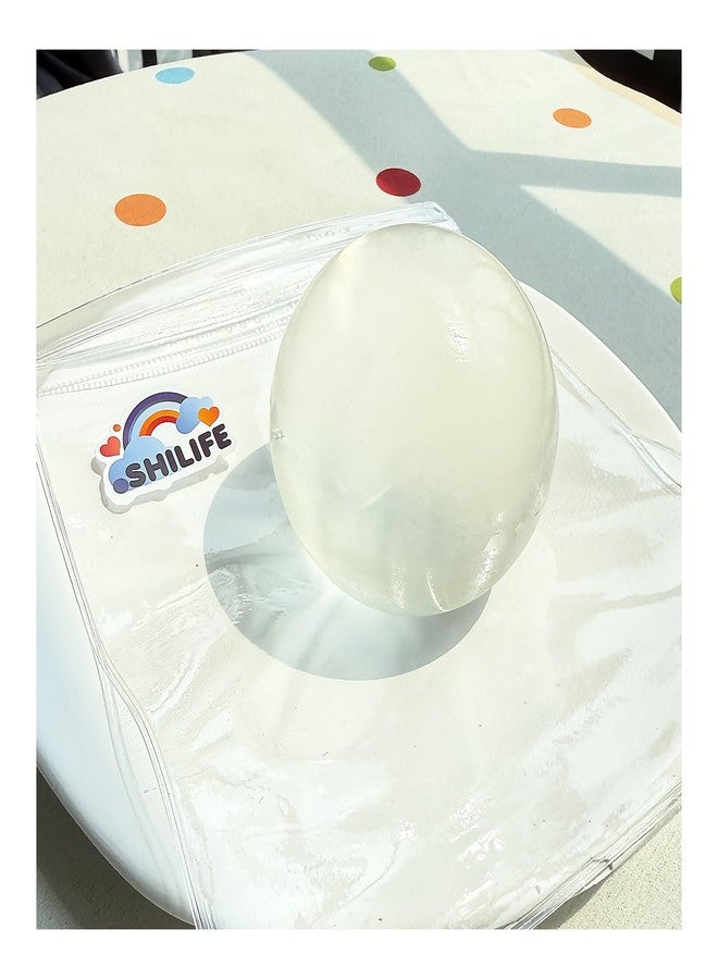 SHILIFE Taba Squishy fufu squishise,Kawaii Squishies PVC Toys,Stress Relieving Fur Ball OPP Packaging Gifts|Squishy Fidget Toys for Anxiety&Relaxation|Perfect Desk Accessory for Adults (Transparent) - Image 4