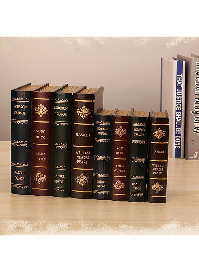 إيروريكس كتب ديكورية كتب قديمة كتب مزيفة للديكور مع وظيفة تخزين على الطراز القديم للديكور المنزلي B3Osg47Nca 11 - Image 4