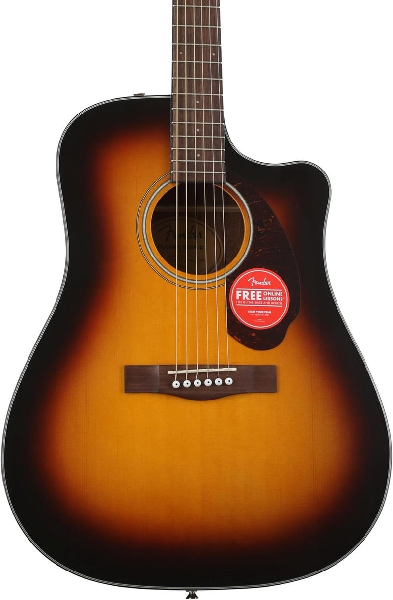 FENDER غيتار فندر CD-140SCE أكوستيك بقطع دريدناوت
