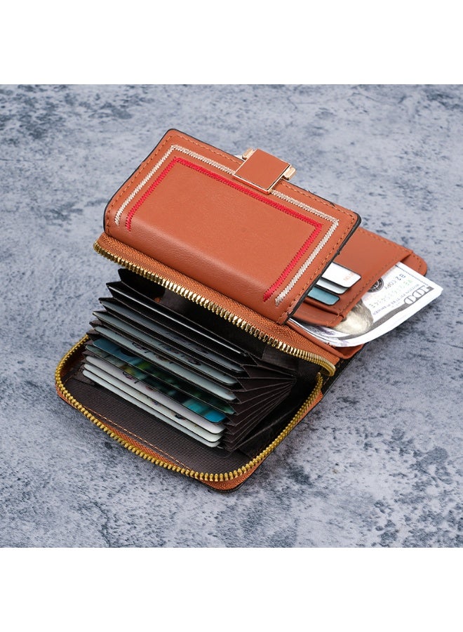 Mark Fairwhale New Fashionable Multi Functional Multi Card Large Capacity Zero Wallet - Image 3