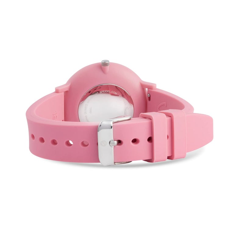 Speidel Eco Color Pop Recyclable Plastic Watch with 18mm Recyclable Silicone Strap - Pink - Image 4