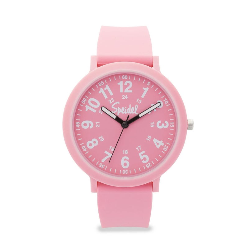 Speidel Eco Color Pop Recyclable Plastic Watch with 18mm Recyclable Silicone Strap - Pink - Image 1