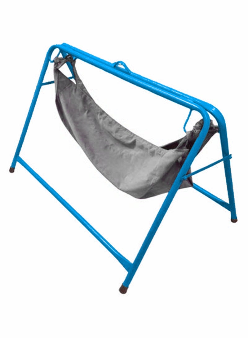 BABYCARA Baby Swing Sleeping Folding Cradle Handlebar Jizani Style For Infant Random Fabric Color With 3 Sizes - Image 1