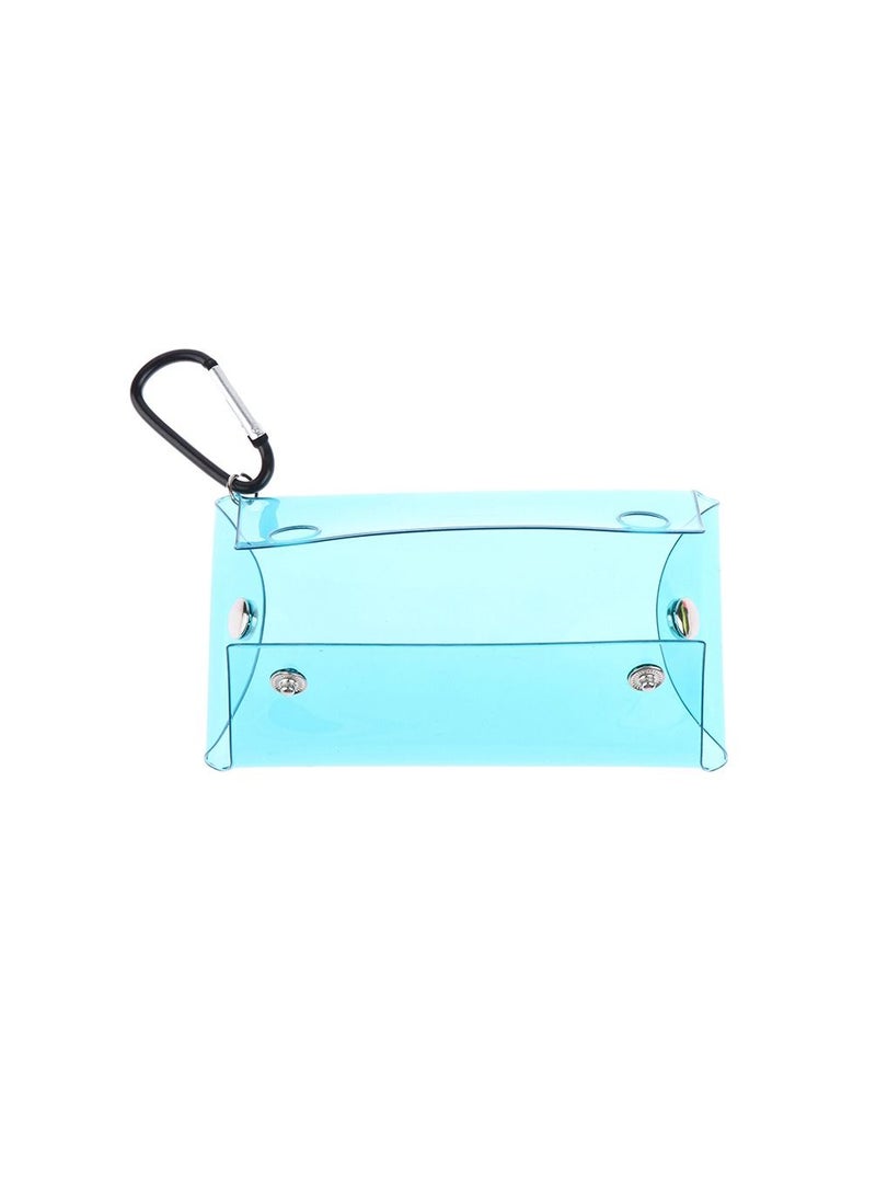 1 Piece Small Transparent Coin Purse PVC Clear Mini Female Purses Women Kids Girls Key Lipstick Earphone Coin Storage Bags Wallet Pouch  - Image 4