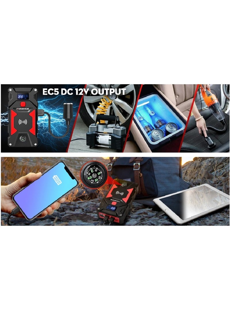 Car Jump Starter 3500A Peak 26800mAh 12V Super Safe Jump Starter, with USB Quick Charge 3.0 - pzsku/Z2E2A407B71C8970C0A21Z/45/1741855463/d5ffa912-d4a6-4d25-9365-815fb8fc7593