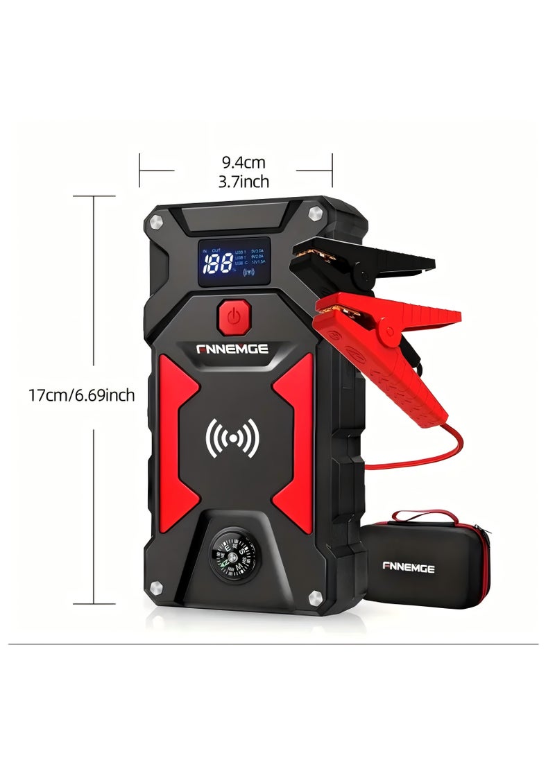 Car Jump Starter 3500A Peak 26800mAh 12V Super Safe Jump Starter, with USB Quick Charge 3.0 - pzsku/Z2E2A407B71C8970C0A21Z/45/1741855749/b3a38ce2-8965-492b-8860-f132fb5be552